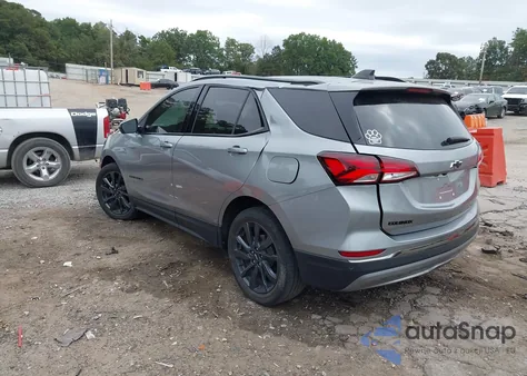 2023 Chevrolet Equinox Fwd Rs from USA, damaged, VIN 3GNAXMEG2PS151672